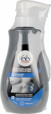 Produktbild von Veet Men Gel Crema Depilatoria Piel Sensible 400ml