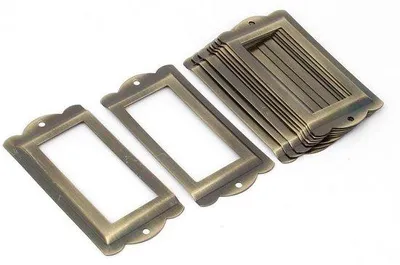 Obrázek produktu pro Držák na vizitky do kanceláře, 85 mm x 42 mm, balení po 10 kusech