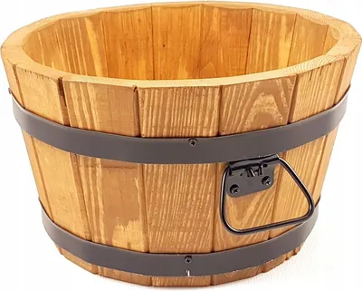 Obrázek produktu pro Borovicový květináč 35xH21 k. Dub