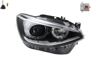 Produktbild von Johns, reflektory ksenonowe pasujące do BMW serii 1 F20 F21 10-15 RE Sterownik lampy 63117237647 W003T19571 W003T20071 W003T23171 412025790222 6311