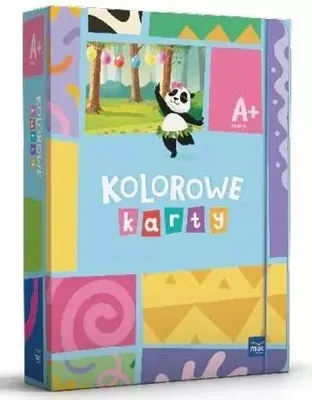Zdjęcie produktu dla Kolorowe karty. Poziom A+ Czterolatek Pakiet