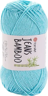 Produktbild von Yarn Art Jeans Bamboo 119 Baby Blue Strickgarn