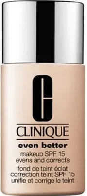 Produktbild von Clinique Even Better Makeup Broad Spectrum SPF 15, Flasche, Dunkle Haut, Nutty, Natürlich/Natur, Frauen, Öl