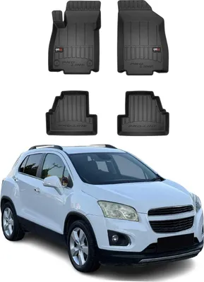Zdjęcie produktu dla 2012-2019 Dywaniki podłogowe Chevrolet Trax TPE czarne 4 szt