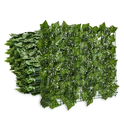 Produktbild von Yakimz Sichtschutzhecke Windschutz 1*3M Efeu Sichtschutz Balkonverkleidung Blätterzaun,Erdnussblatt