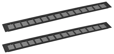 Immagine prodotto di Set di 2 griglie di ventilazione in alluminio, dimensioni 600 x 60 mm
