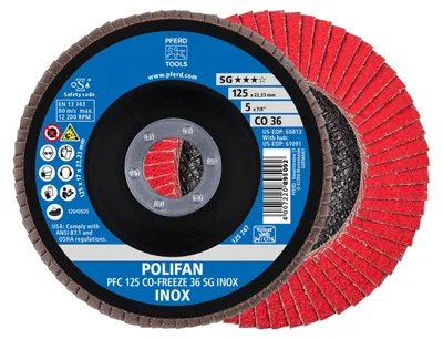 Obrázok produktu pre PFERD 67712536, 12,5 cm, 2,22 cm, 12200 ot/min, 36 g, 10 kusov