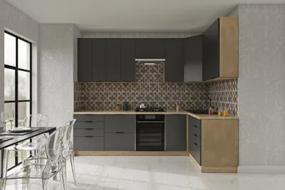 Obrázek produktu pro CRAF R2V moderní rohová kuchyně 280 x 140, grafit