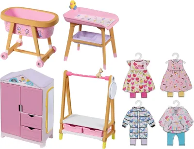 Obrázok produktu pre BABY born® Minis - Hracia súprava nábytku - ZAPF Creation 906163 - (Hračky / Hracie figúrky)