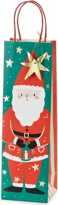 Produktbild von Weihnachtsmann-Geschenktüte, 11x36x10 cm, Mix