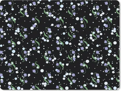 Produktbild von MuchoWow® Mauspad Mousepad Blumen - Muster - Pastell 23x19 cm - Mousepads - Maus Mat - Pad - Mausunterlage - Schreibtischunterlage - Mauspad