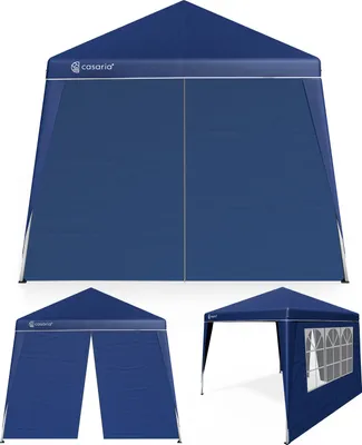 Immagine prodotto di CASARIA® Gazebo Pop-up 3x3m Padiglione Incl 2x Pannelli Laterali Colori a Scelta Protezione UV50+ Borsa Pieghevole Tenda Festa Eventi Esterno Giardino
