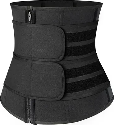 Image de Ceinture abdominale réglable pour sauna pour le fitness et l'haltérophilie - Ceinture de sudation efficace - TRIMWRAP L