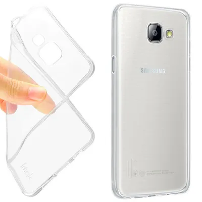 Produktbild von Ultra Dünn Schutzhülle Handytasche Etuis TPU für Handy Samsung Galaxy J3 Transparent Klar
