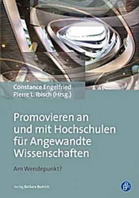 Produktbild von Promovieren an und mit Hochschulen für Angewandte Wissenschaften