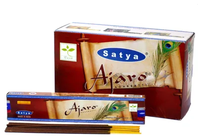 Produktbild von Satya-Räucherstäbchen, 15g - Ajaro