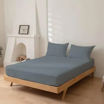 Imagen del producto de Sábana de 80x200 cm, 100% algodón, hipoalergénica y con colores duraderos