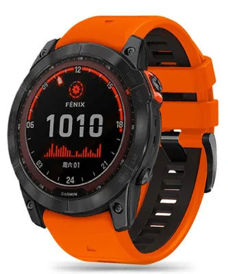 Zdjęcie produktu dla Tech-Protect Iconband Pro Garmin Fenix 3 / 5X / 3Hr / 5X Plus / 6X / 6X Pro / 7X Orange/Black