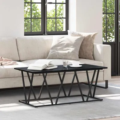 Produktbild von vidaXL Couchtisch Schwarz Eichen-Optik 100 x 50 x 40 cm