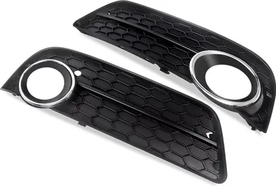 Immagine prodotto di Paraurti anteriore Griglia fendinebbia per Audi A5 Coupé/Cabrio 2008-2011 - Nero - Copertura fendinebbia - Accessori auto