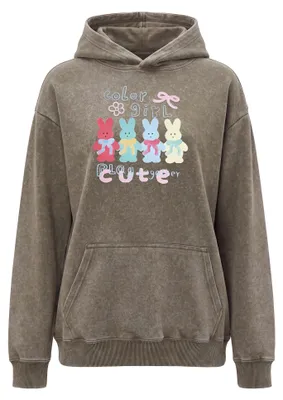 Immagine prodotto di Felpa con cappuccio da donna SUPSLIM, colore verde, taglia M