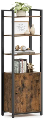 Imagen del producto de Estantería - Mueble para sala de estar - Estante para libros - Armarios de almacenamiento - 24 cm x 40 cm x 159,5 cm