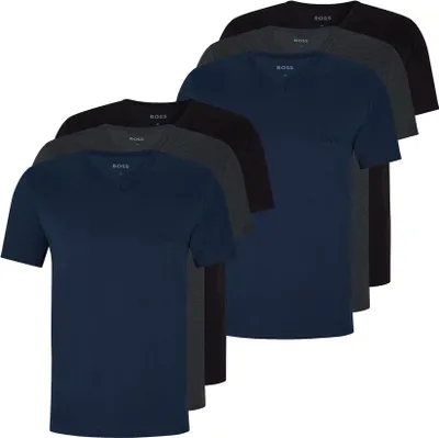 A stack of t-shirts in different colors.