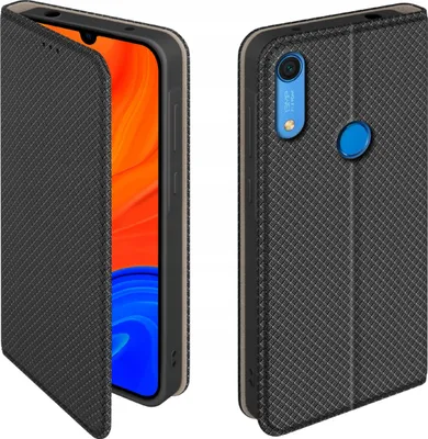 Obrázek produktu pro Pouzdro s klopou pro Huawei Y6s Uzavíratelné Černé Pouzdro