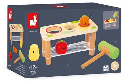 Obrázek produktu pro JANOD J03309, 1 rok/roky, Silikon, Dřevo, Vícebarevný