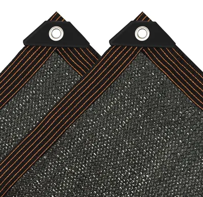 Image de Voile d'ombrage rectangulaire 3x6 m - Protection UV 90% - Œillets - Tissu d'ombrage - Pour jardin/terrasse - Imperméable