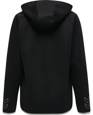 Productafbeelding van Hummel dames hmlCIMA hoodie - 205489, kleur: zwart, maat: XS