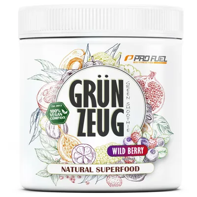 Produktbild von ProFuel Grünzeug Superfood Smoothie Pulver, 300 g Dose