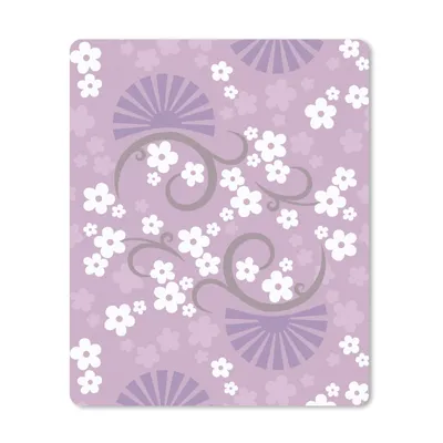 Produktbild von MuchoWow® Mauspad Mousepad Blumen - Muster - Sakura 30x40 cm - Mousepads - Maus Mat - Pad - Mausunterlage - Mausmatten