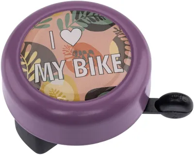 Image de Cloche REICH "I love my bike" SB-verpac violet