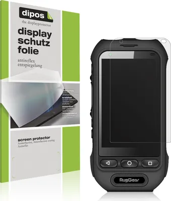 Produktbild von 6x Schutzfolie für RugGear RG360 matt Displayschutzfolie Folie Display Schutz dipos
