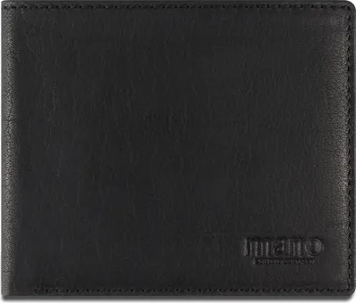 Produktbild von mano Leder Geldbörse Don Simon Wallet Black schwarz