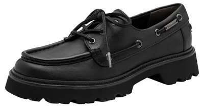 Zdjęcie produktu dla Tamaris, damskie buty sznurowane, skóra, czarne, rozmiar 37 EU