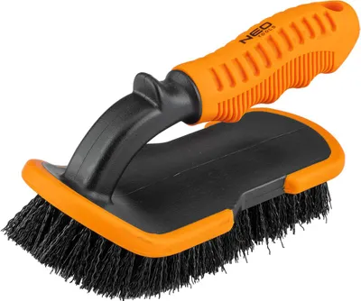 Immagine prodotto di NEO TOOLS spazzola universale 11-451 per pneumatici e tappezzeria, durevole e resistente agli agenti chimici, dimensioni compatte 19x10x9 cm