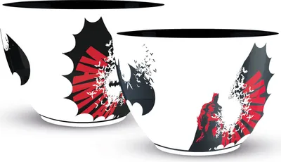 Produktbild von Batman - Loose - Cappuccino Tasse - Keramik - 315 ml - Ø13 cm