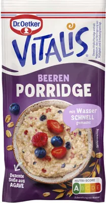 Produktbild von Vitalis Porridge Beeren 0,053Kg