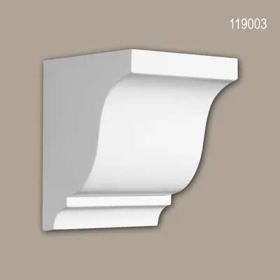 Produktbild von PROFHOME 119003 Konsole Zierelement dekoratives Element Stuckdekor
