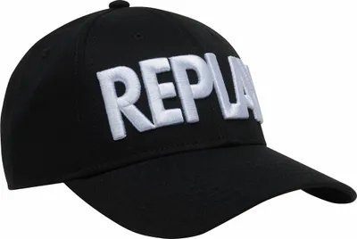 Produktbild von REPLAY Cap Black / Optical White schwarz