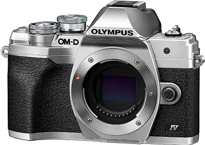 Produktbild von Olympus OM-D E-M10 MARK IV & 14-42 / 3.5-5.6 M.zuiko Digital ED EZ 20,3 Megapixel Systemkamera-Kit mit Objektiv, 4k Ultra HD Video, optischer Bildstabilisator, 17,3 x 13,0 mm Live MOS-Sensor, 7,62 cm (3 Zoll) klappbares Selfie-Display, Touchscreen, WLAN, YES