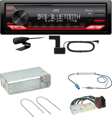 Produktbild von JVC KD-X282DBT Bluetooth Digitalradio Einbauset für Mercedes Citan W415