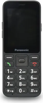 Produktbild von Panasonic KX-TU250 - Balken - 6,1 cm (2.4") - 1,2 MP - Bluetooth - 1500 mAh - Schwarz