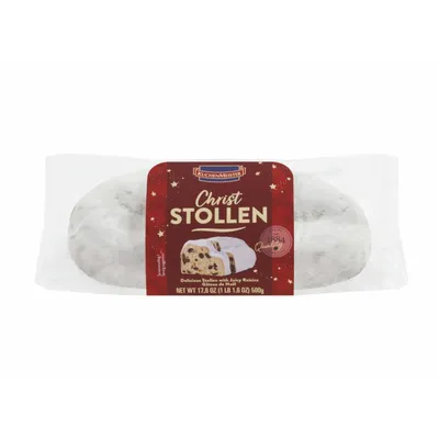 Zdjęcie produktu dla Kuchenmeister Christmas Stollen z drobnym cukrem pudrem 500g