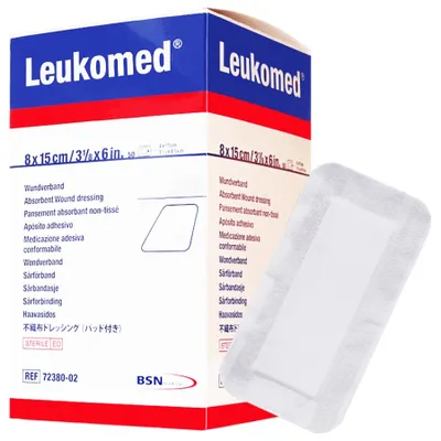 Produktbild von Leukomed skin sensitive steril 15 x 8cm, 5 St PFL
