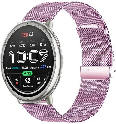 Produktbild von Solidchoice – 20 mm Edelstahlarmband für Smartwatches