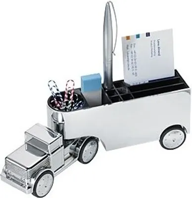 Produktbild von TROIKA OFFICE TRUCKER, Chrom, Silber, Metall, 205 mm, 46 mm, 70 mm, 360 g