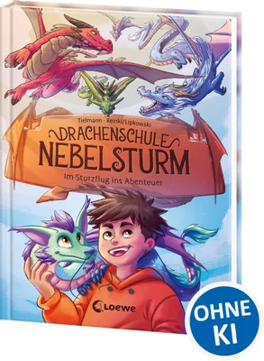 Produktbild von Drachenschule Nebelsturm (Band 1) - Im Sturzflug ins Abenteuer